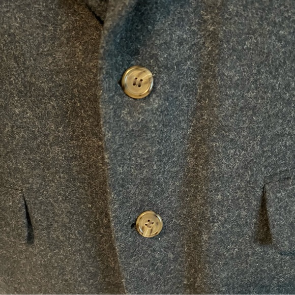NWT Bloomingdale's 100% Camel Hair Peterborough Row 43R Gray Sport Coat Maxwell - Picture 7 of 10